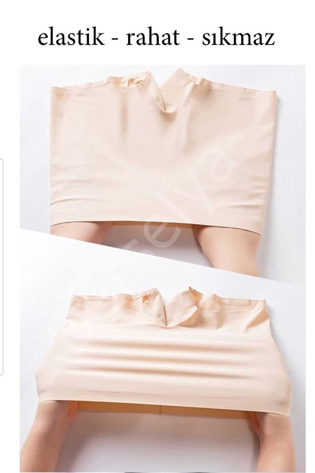 4 Adet Kadın Dikişsiz Görünmez İz Yapmaz Mini Şort Boxer Siyah XL