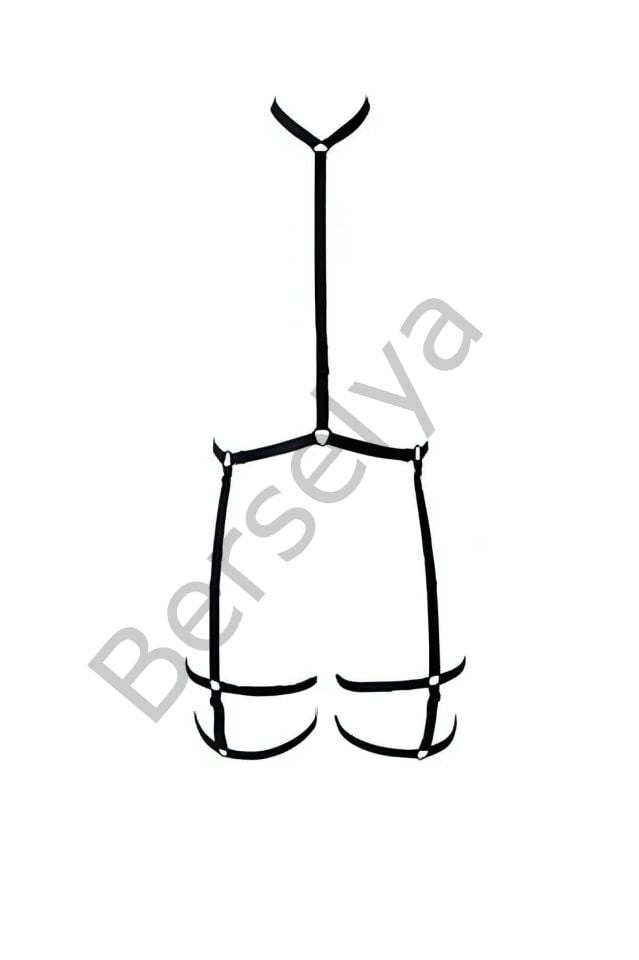 Bel - Boyun Ve Bacaktan Bağlamalı Harness Jartiyer - Brf150