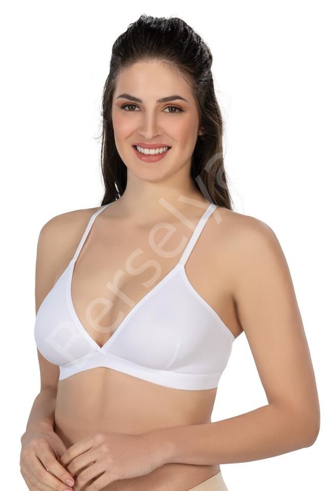 Beyaz Emay 2809 Lazer Kesim Yapıştırma İz Yapmaz Sütyen