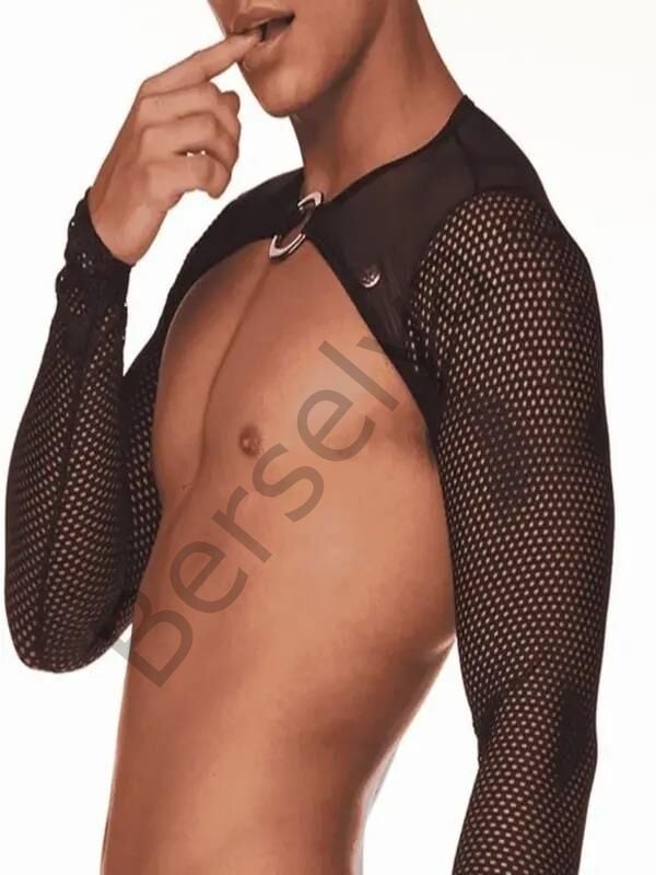 Erkek  Fantezi Metalli Bolere İç Giyim