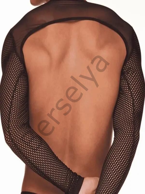 Erkek  Fantezi Metalli Bolere İç Giyim