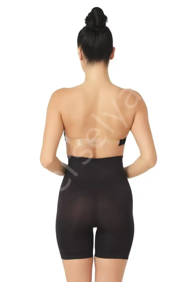 Siyah  2017 Düşük Bel Double Pantalon Korse