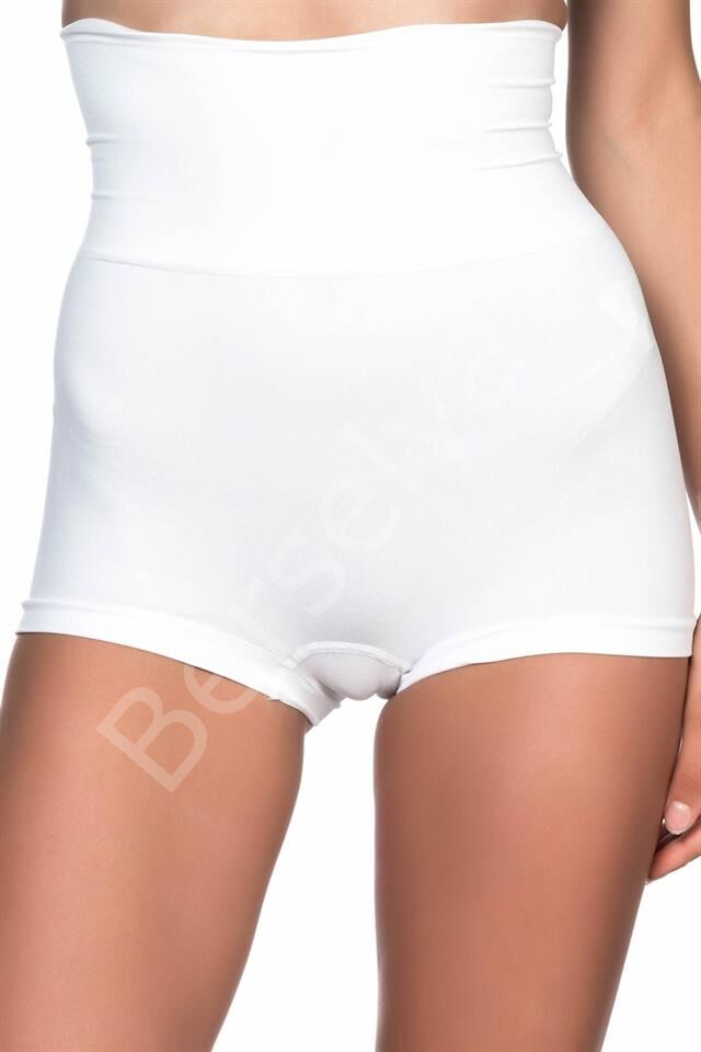 Beyaz Emay 2022 Pantolon Double Korse