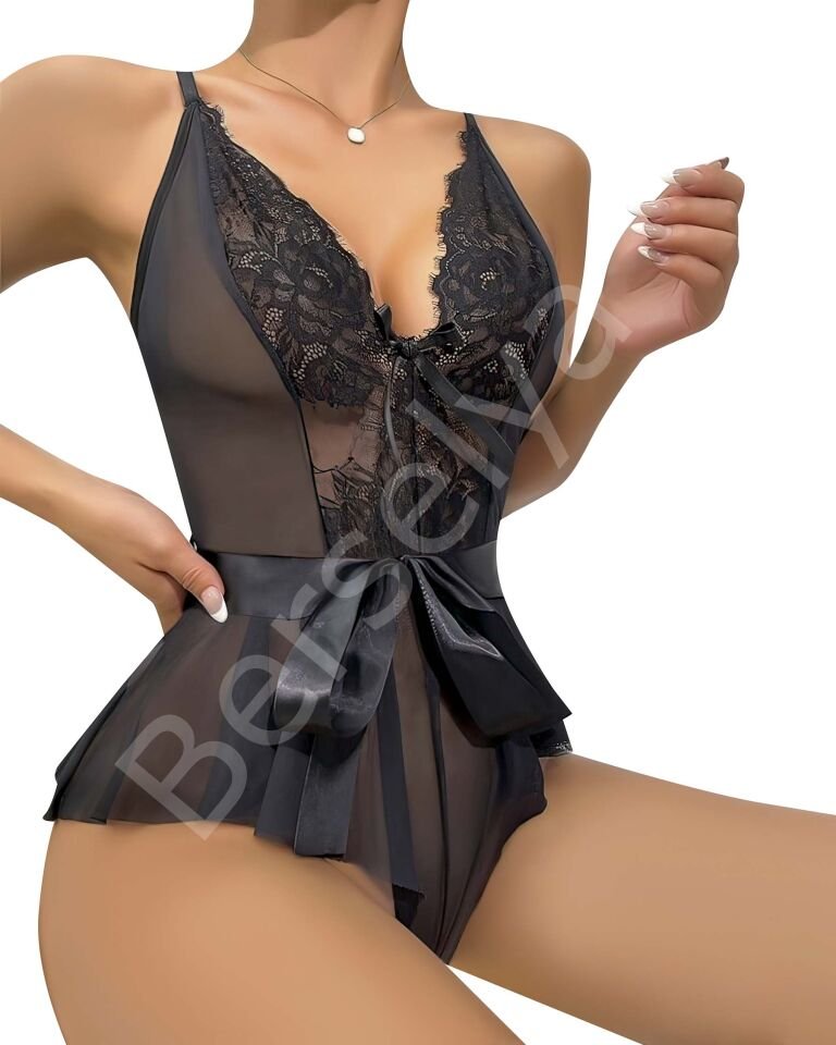 Fantezi Babydoll Siyah 969