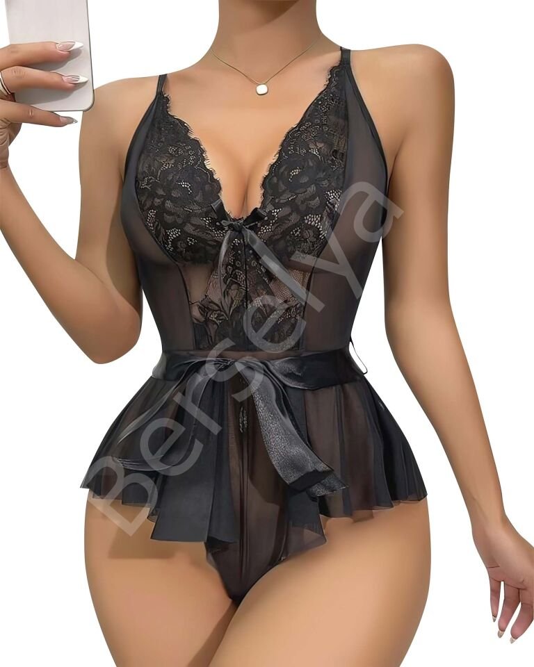 Fantezi Babydoll Siyah 969