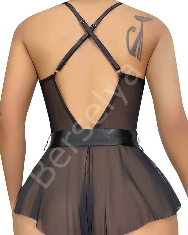 Fantezi Babydoll Siyah 969