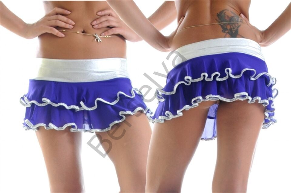 B1961377  Transparan Mini Etek