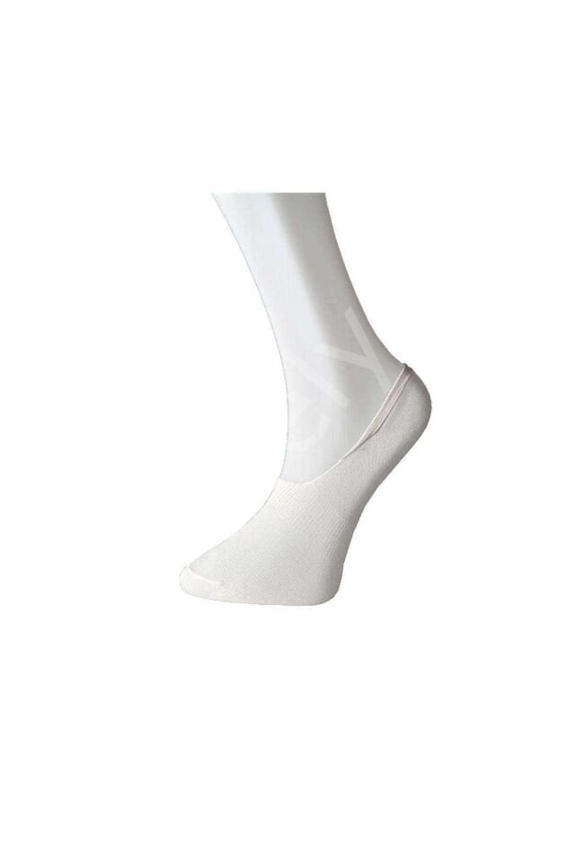 Beyaz Erkek Babet Çorap 9 çift