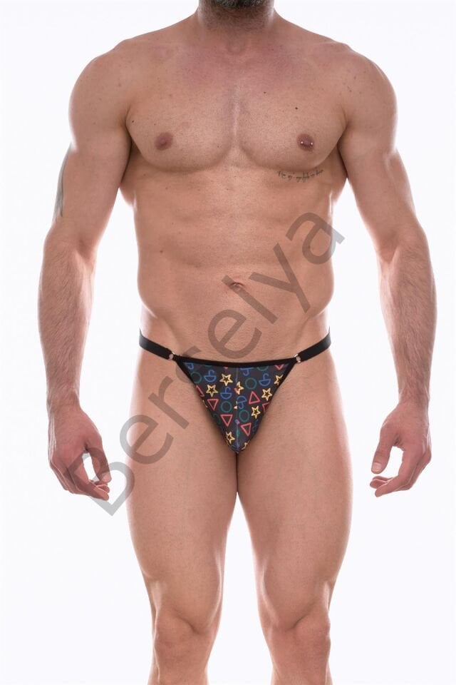 Erkek  Desenli Slip Çamaşır