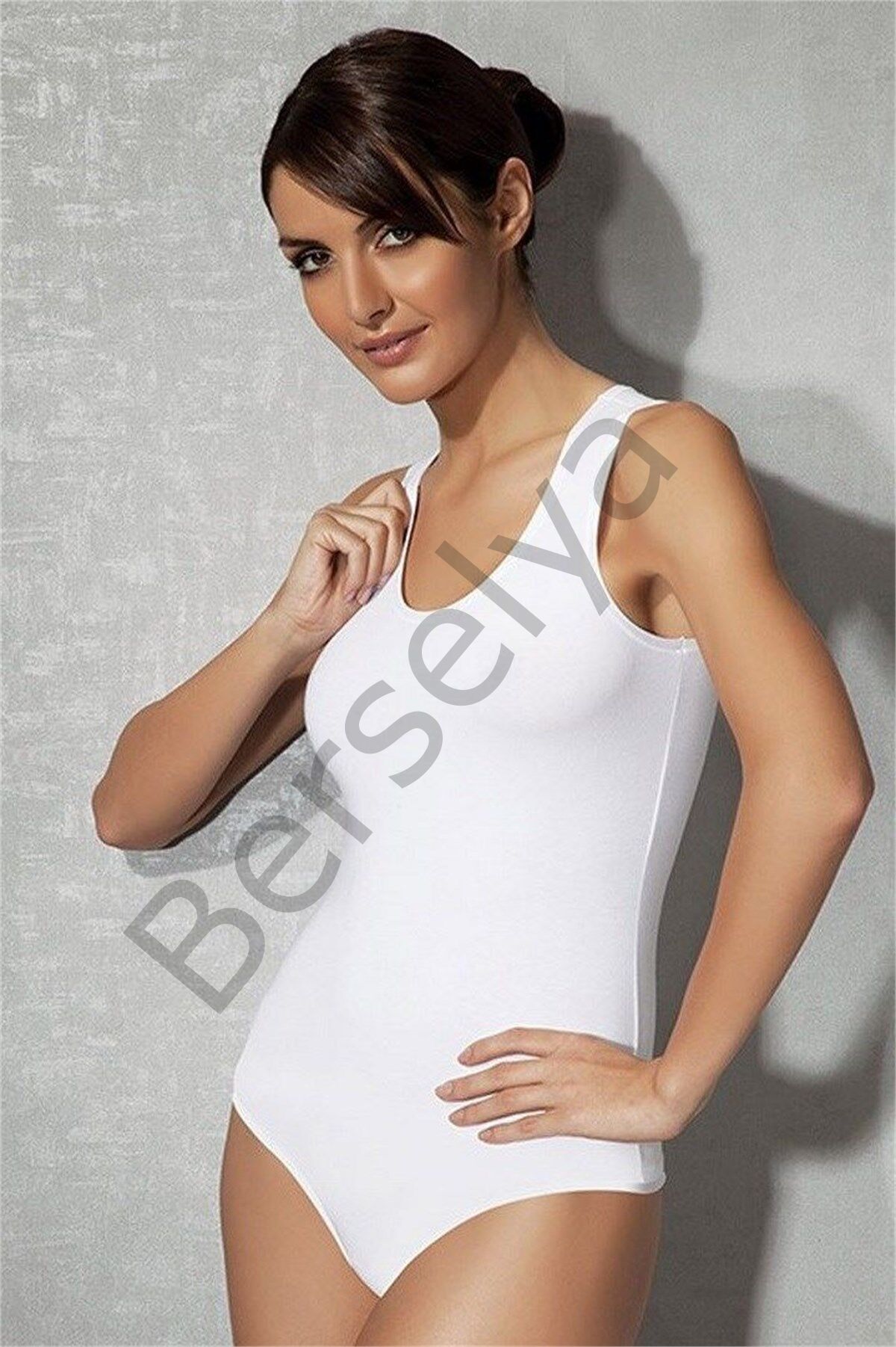 Doreanse 12110 Kalın Askılı Çıtçıtlı Body