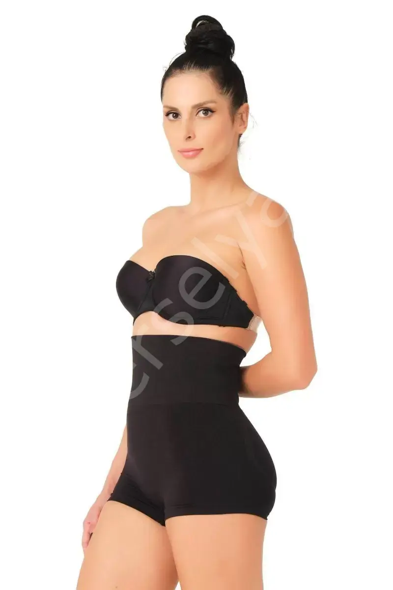 Siyah  2022 Pantolon Double Korse