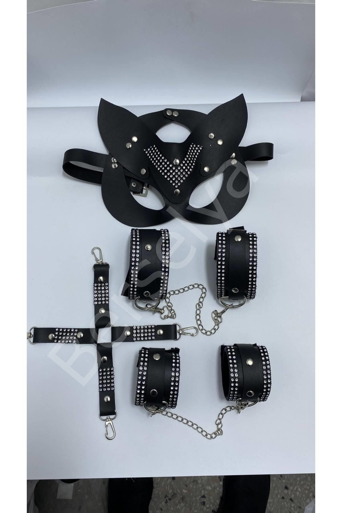 Taşlı Maske Kol Bacak Ve Birleştirici Komple Set 700944