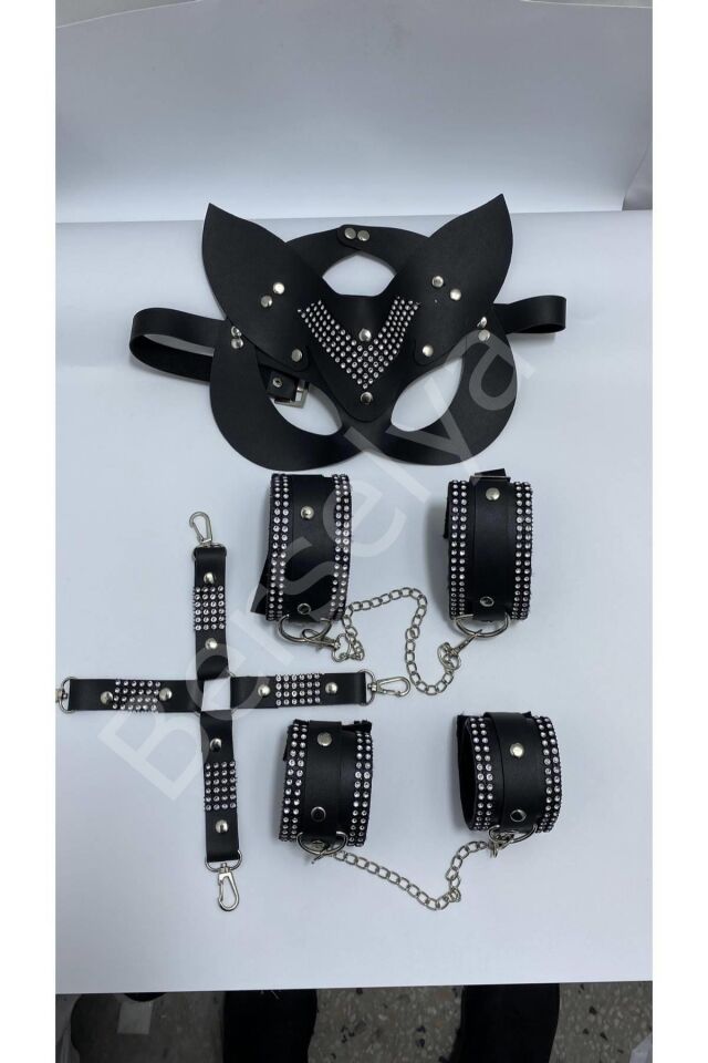 Taşlı Maske Kol Bacak Ve Birleştirici Komple Set 700944