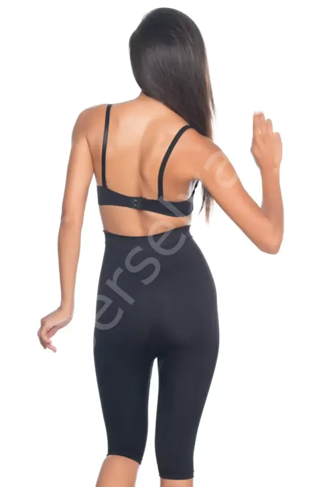 Siyah  2040 Anti Selülit Boxer Korse