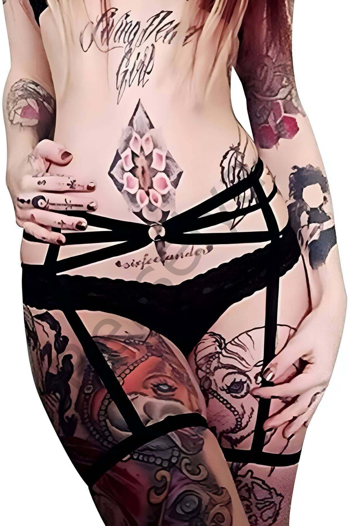 3 Sıralı Seksi Jartiyer - Brf208