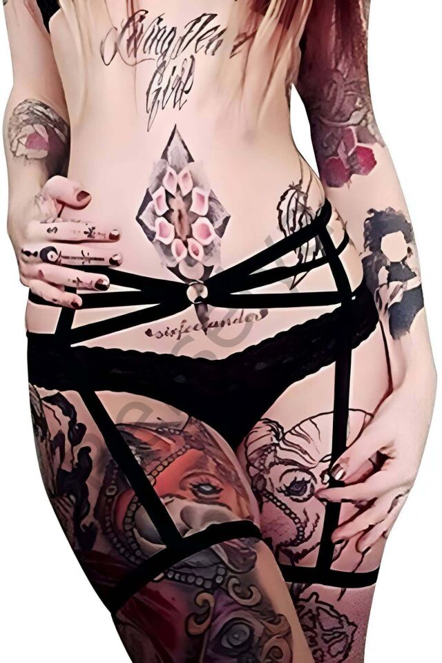 3 Sıralı Seksi Jartiyer - Brf208