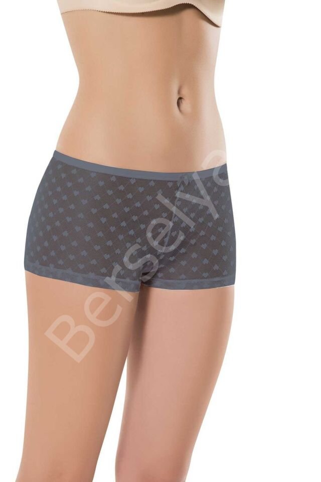 5 Adet Kadın Komple Tül Dantel Boxer Külot