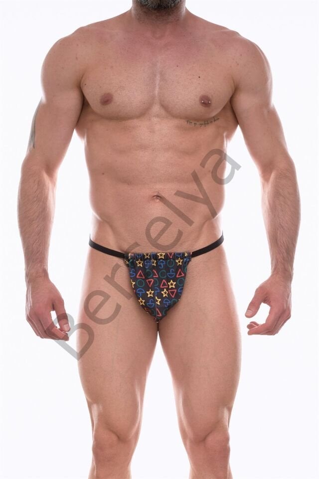 Erkek  Desenli String Çamaşır