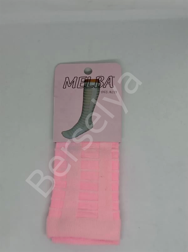 Melba Kareli Polymid Soket Çorap