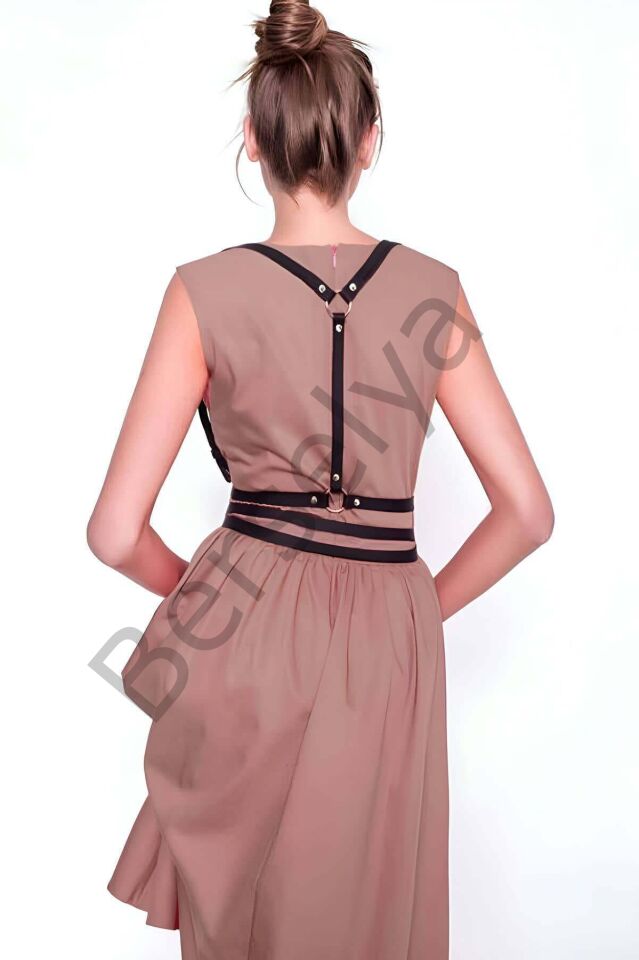 Elbise Üstü Deri Aksesuar - Brf172