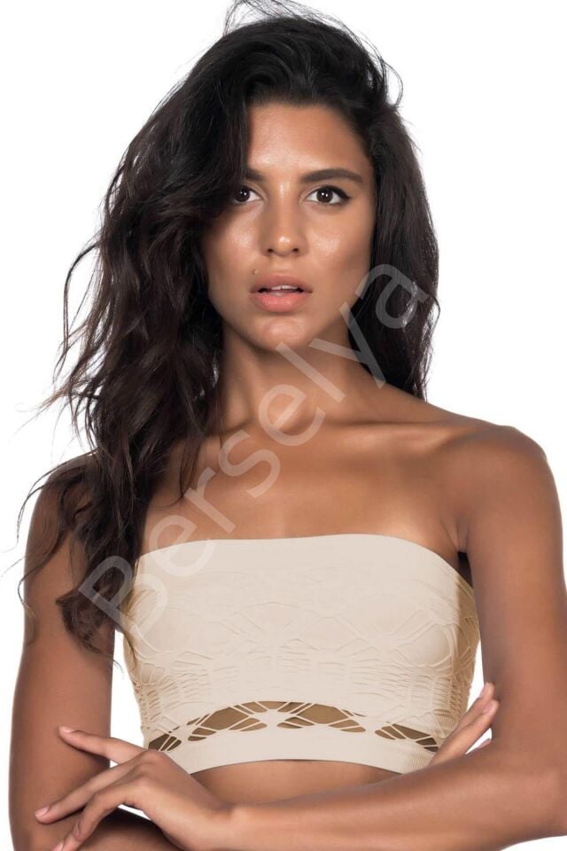 Ten Mı Emay 4050 Double Örgü Toparlayıcı Straplez Büstiyer