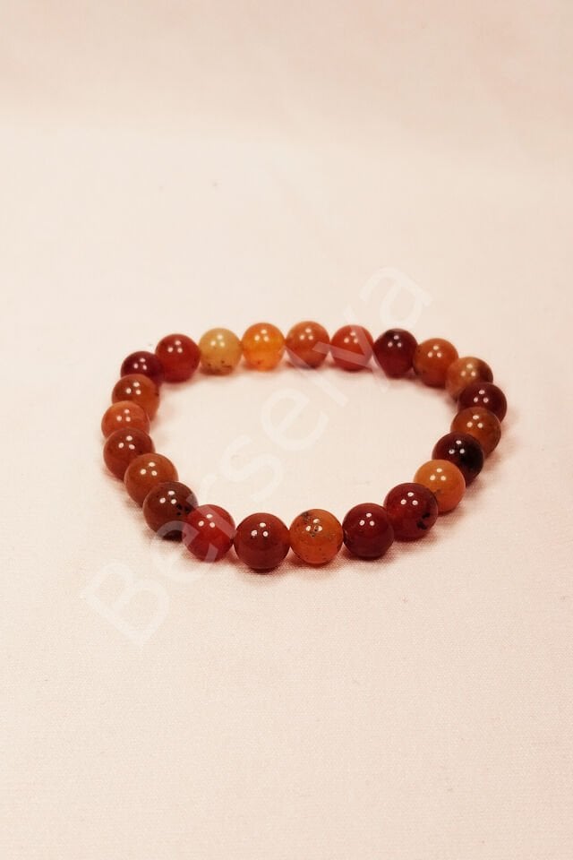 Akik Doğal Taş Bileklik Kutulu