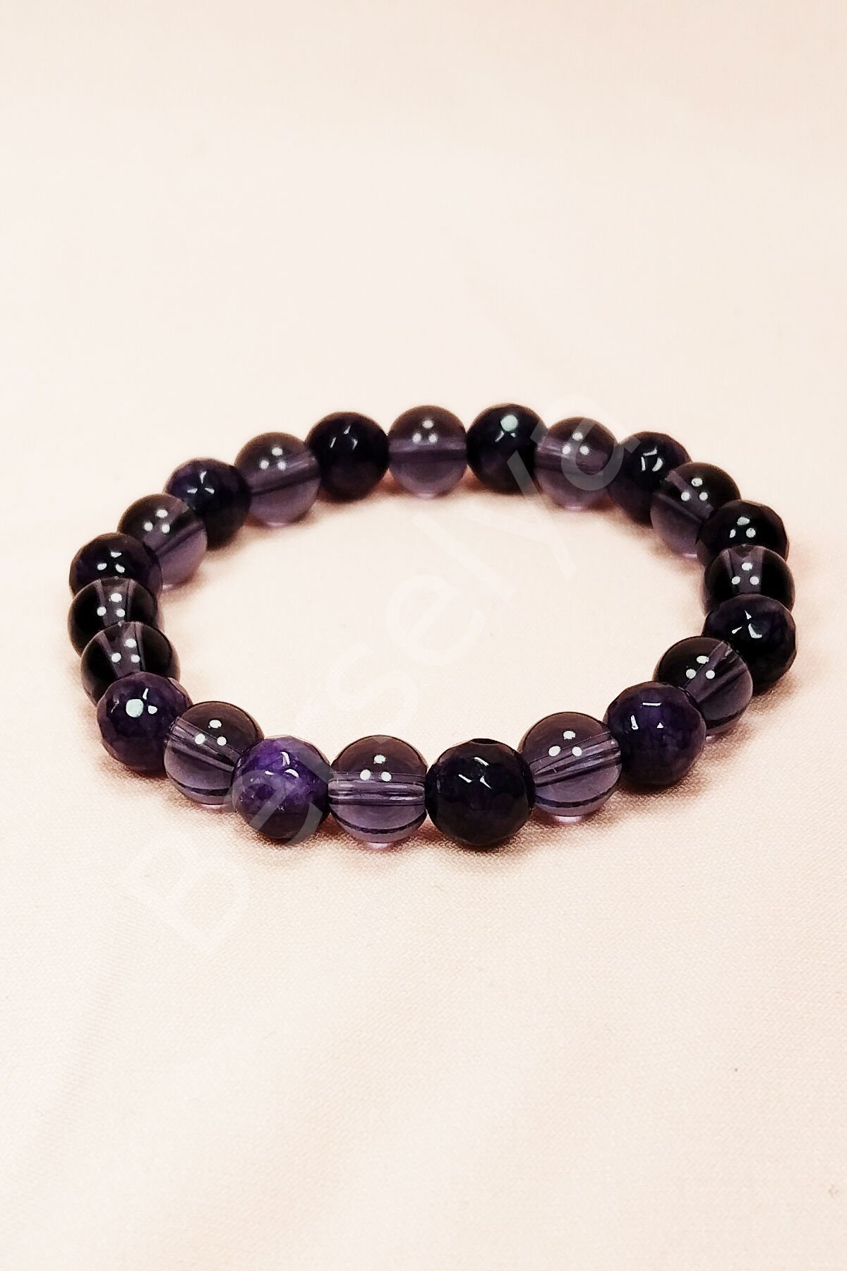 Ametist Doğal Taş Bileklik Kutulu