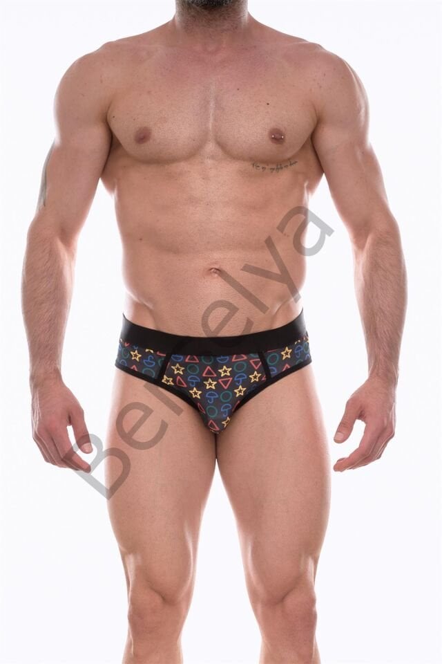 Erkek  Desenli Jockstrap Çamaşır