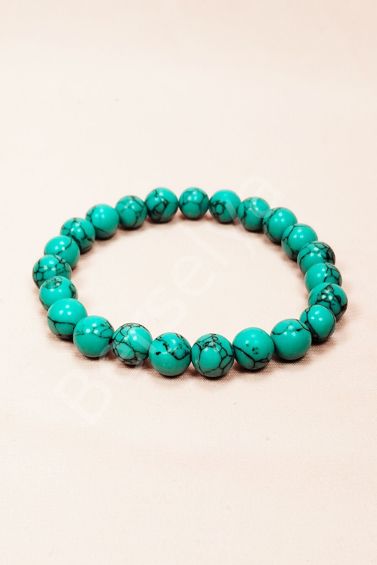 Turkuaz Doğal Taş Bileklik Kutulu