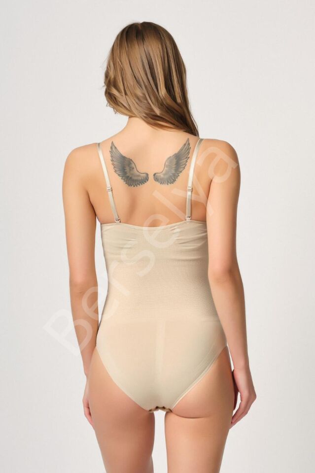 Ten Mı Emay 2043 Göğsü Açık Agraflı Body Korse