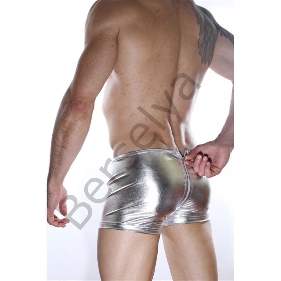 Arkası Fermuarlı Boxer