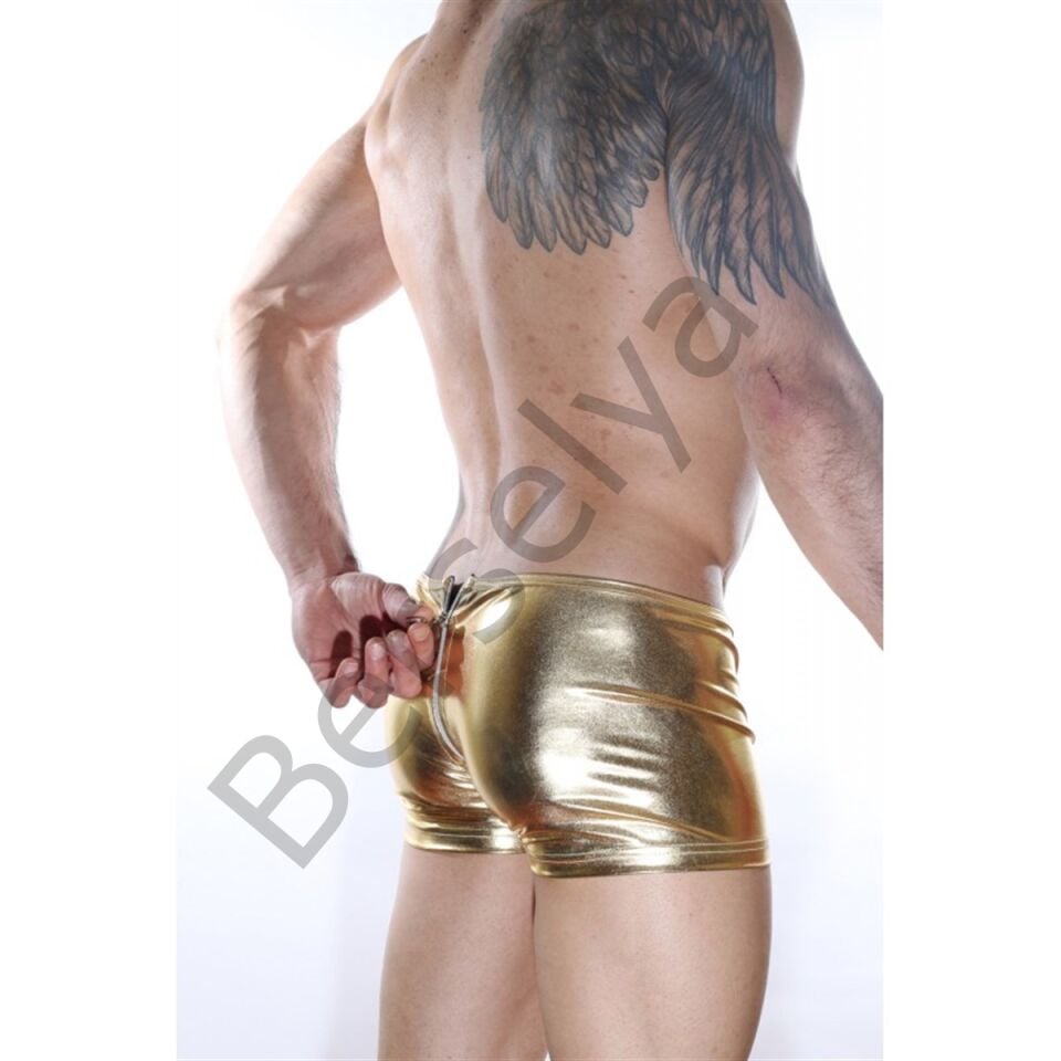 Arkası Fermuarlı Boxer