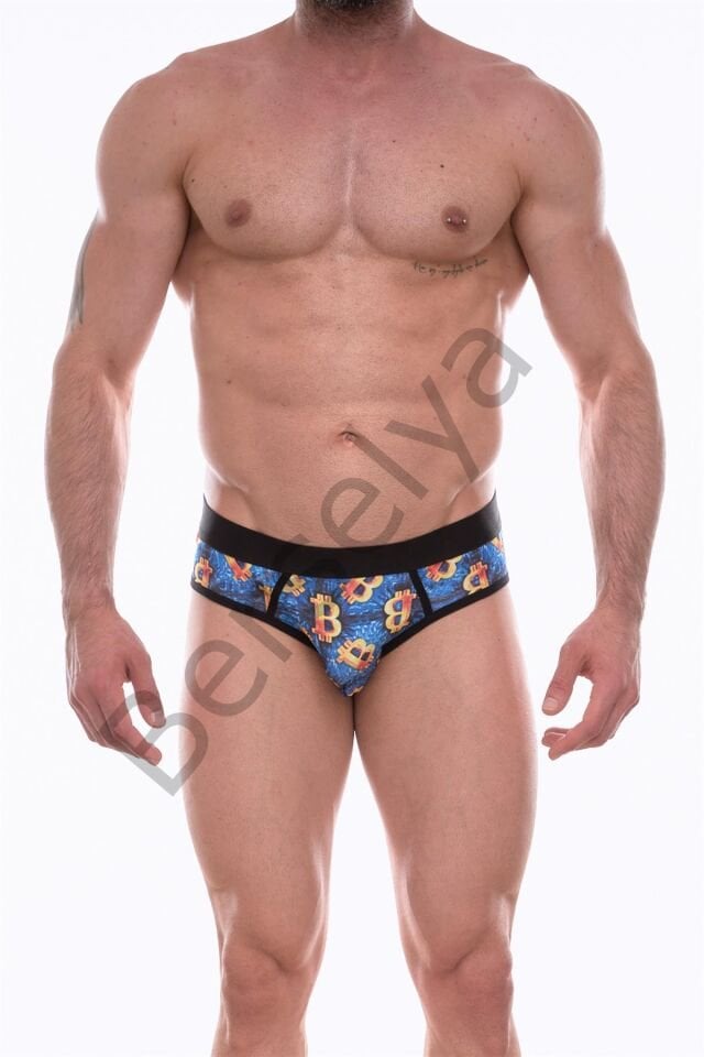 Erkek  Desenli Jockstrap Çamaşır