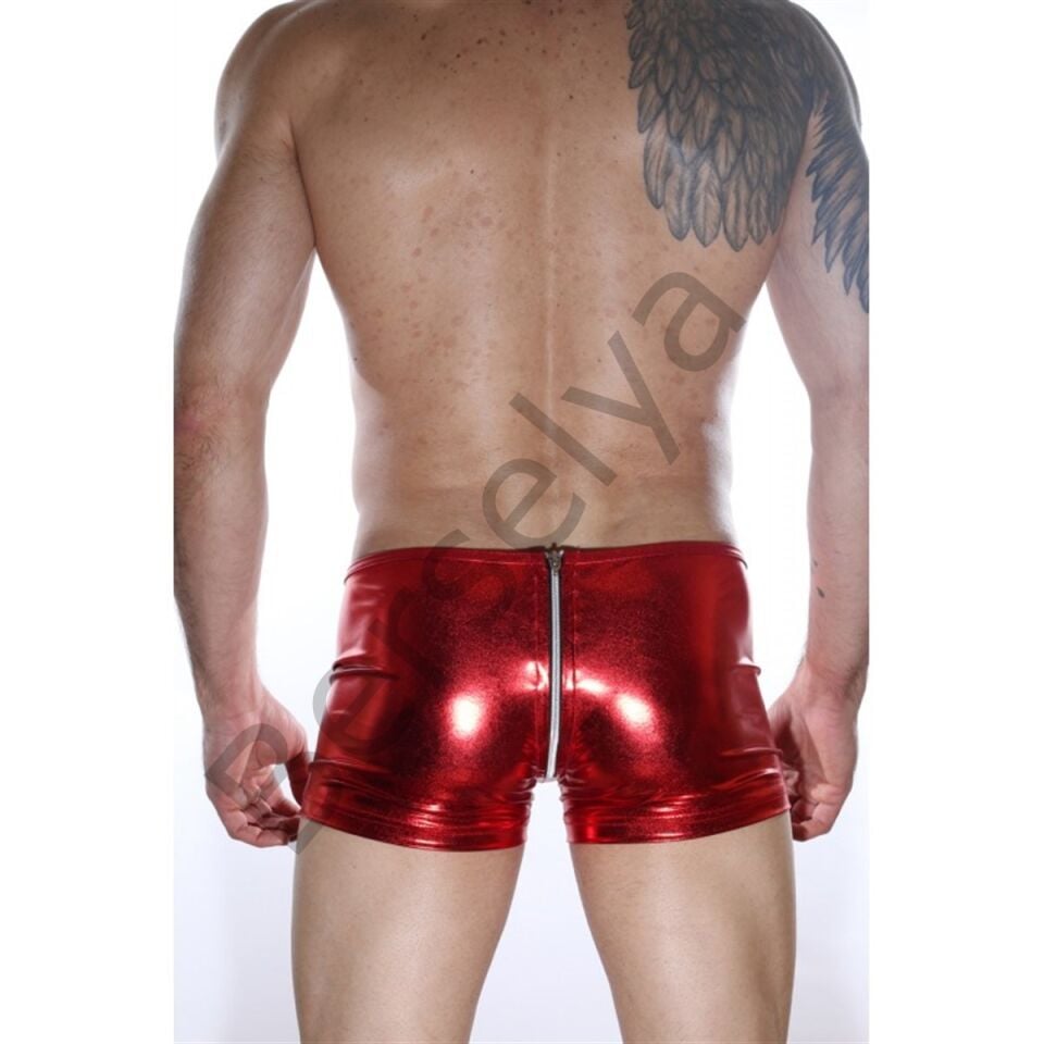 Arkası Fermuarlı Boxer