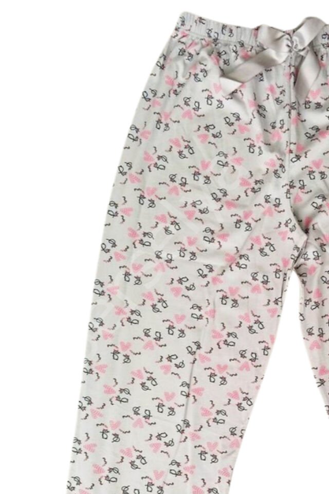 Beli Lastikli Mevsimlik Viskon Penye Pantolon Krem L