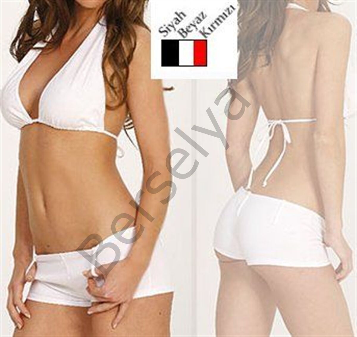 Br03123 Şort Bikini Takım