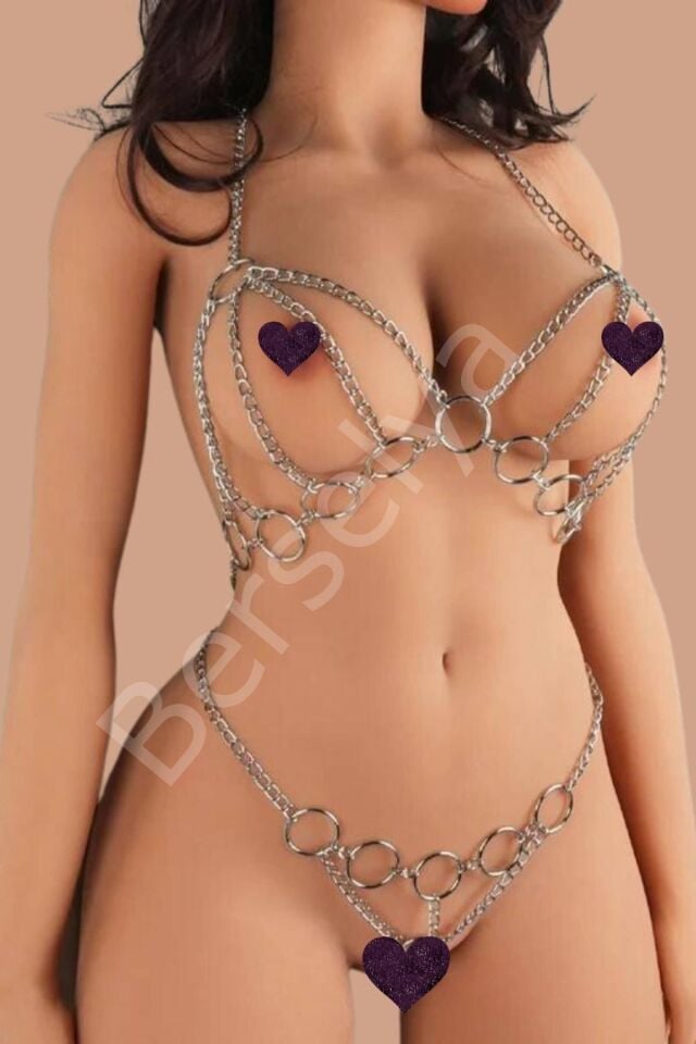 Komple Zincir Ve Halka İle Tasarlanmış Trasparan Zincir 800636