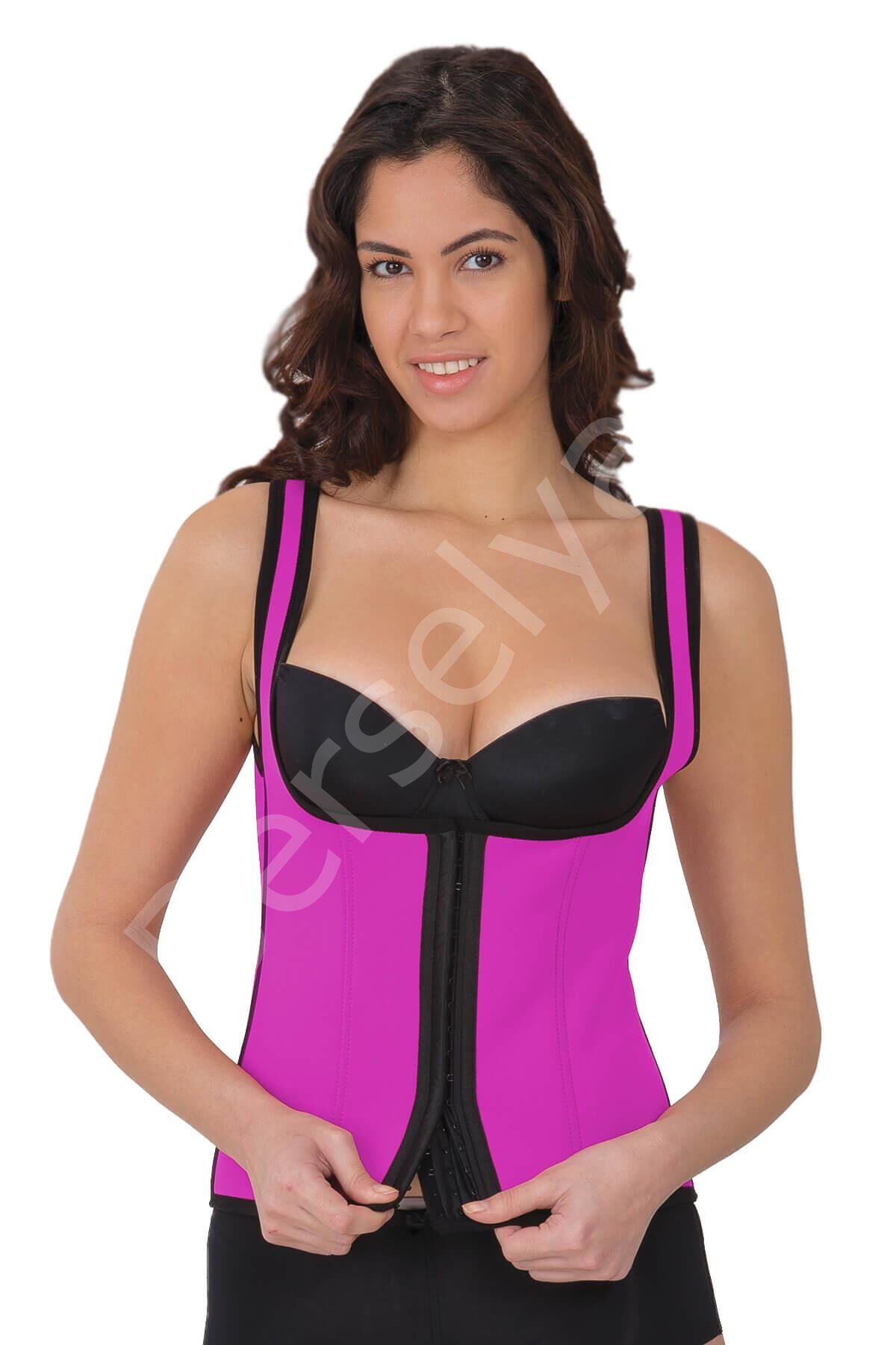 Mürdüm Mı 9173 Agraflı Göğsü Açık Atlet Korse