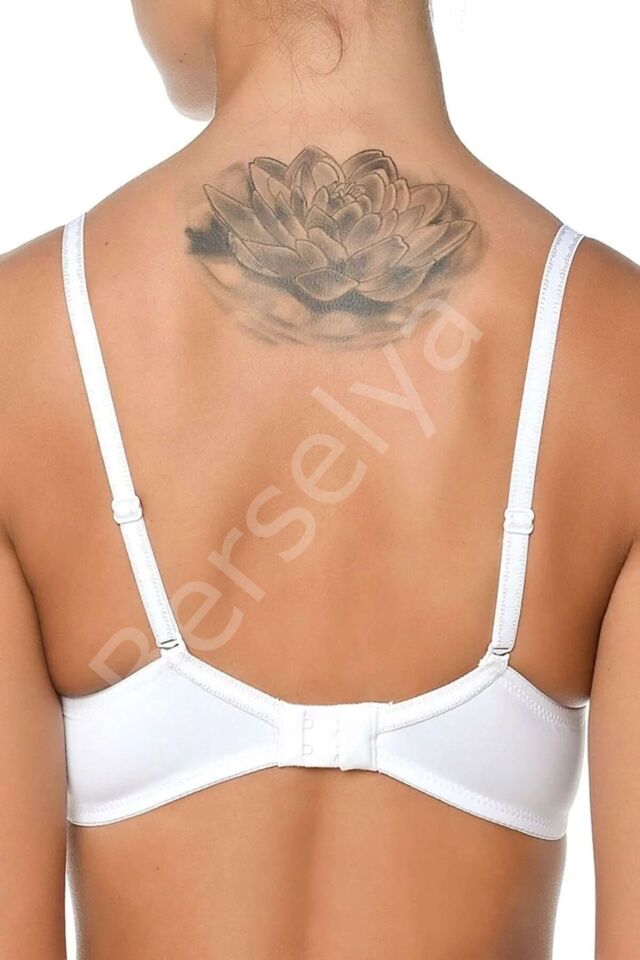 Orkide Kadın Beyaz Dolgusuz Basic Sütyen 8300