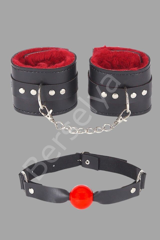 Siyah Kırmızı Harness Fantezi Aksesuar 700528