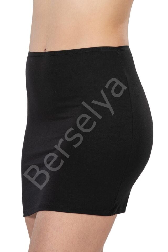 Siyah Mı Emay 1437 Modal Cotton Mini Jupon