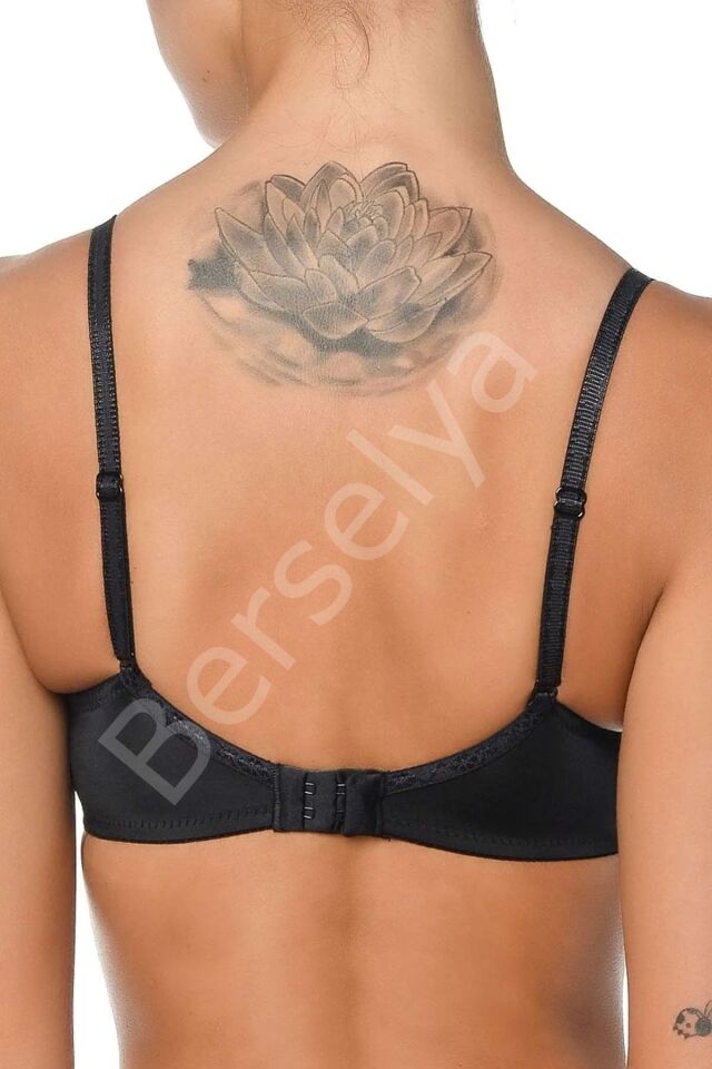 Orkide Kadın Siyah Dolgusuz Basic Sütyen 8300