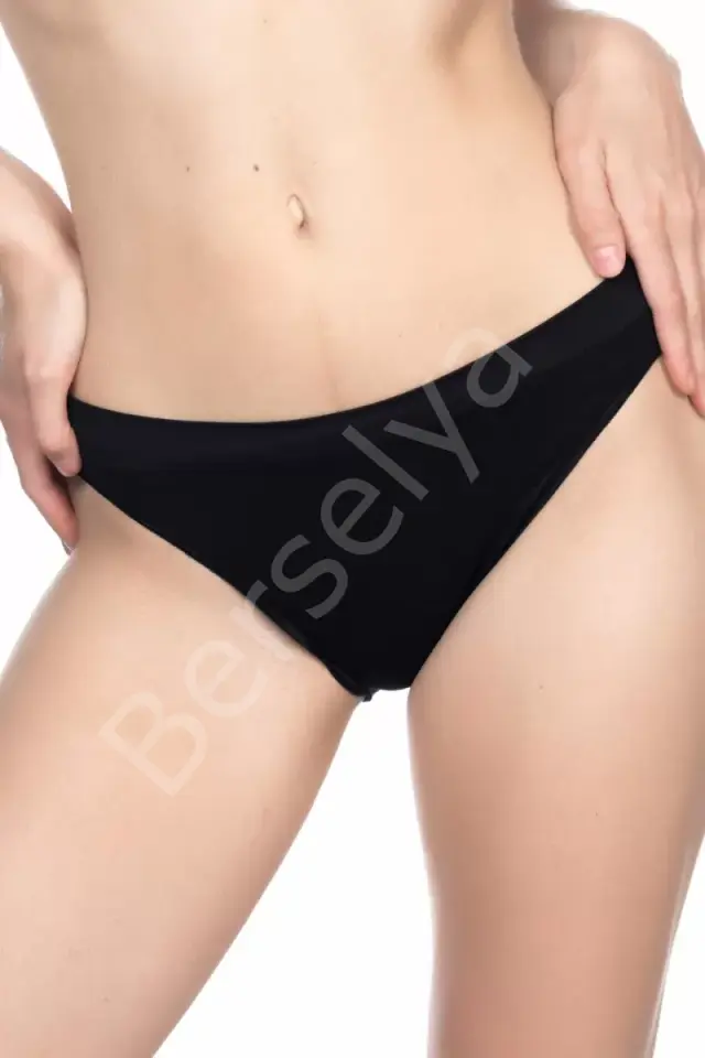 Siyah  3001 Soft Slip Külot