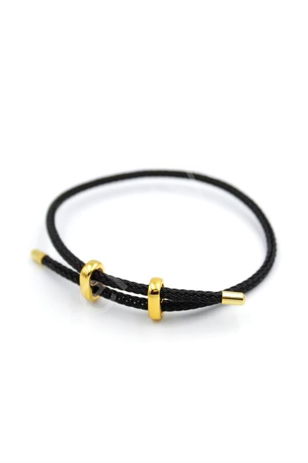 Hasır Bileklik - Siyah