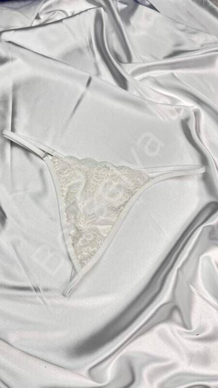 Transparan Dantel Tanga Külot