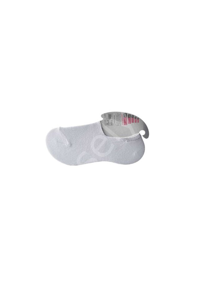 Beyaz Kadın Babet Çorap 9 Çift