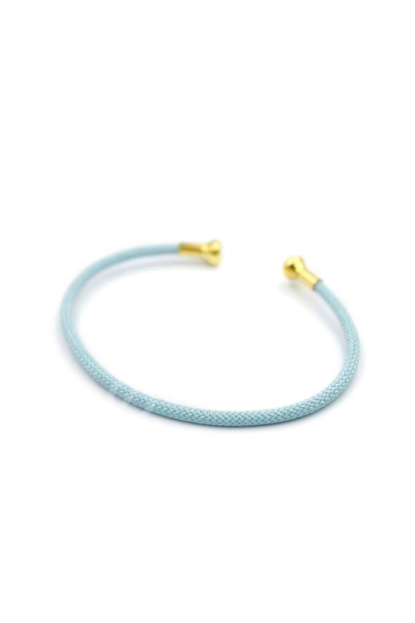 Hasır Pndr Bileklik - Açık Mavi