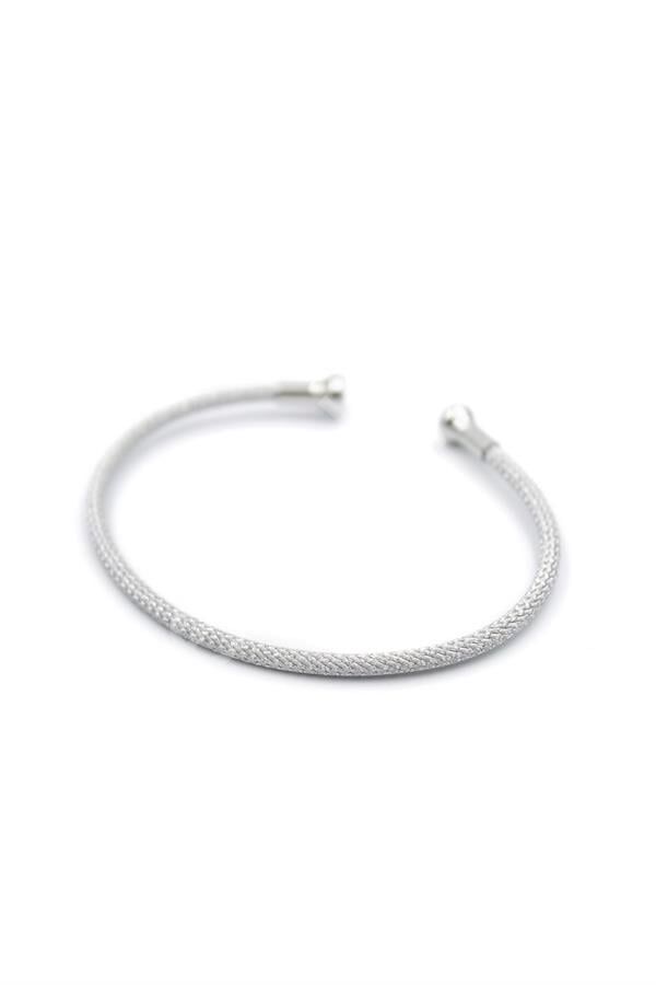 Hasır Pndr Bileklik - Gümüş