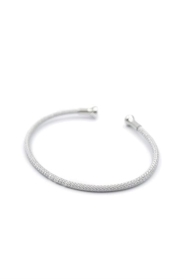 Hasır Pndr Bileklik - Gümüş