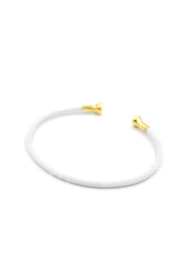 Hasır Pndr Bileklik - Beyaz